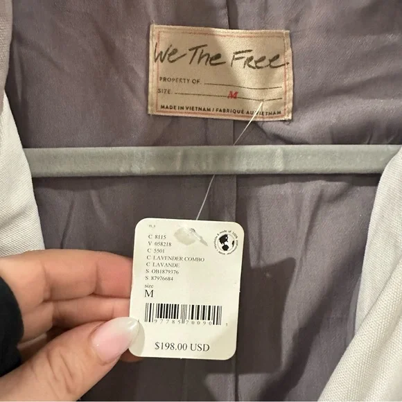 NEW Free People We The Free Toni Pieced Jacket NWT - Picture 5 of 7